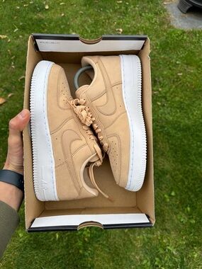 Nike Air Force 1 Premium Vachetta Tan Womens Shoes